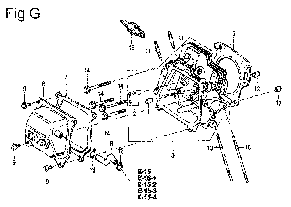 GX200-(SXU-Seri-10-1899999)-Honda-PB-7Break Down