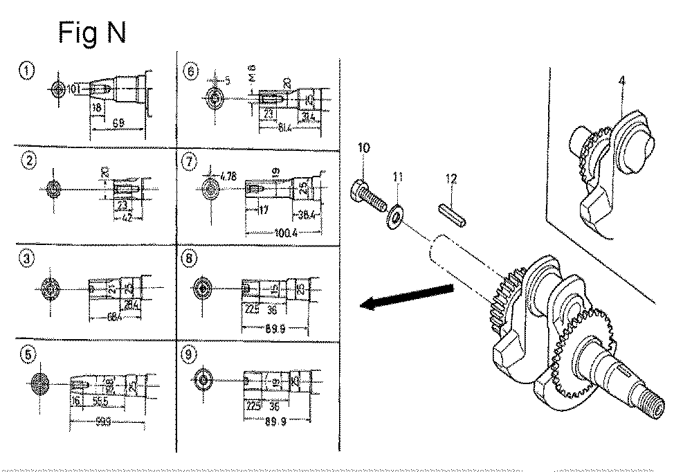 GX200-(TX-Seri-1900001)-Honda-PB-14Break Down