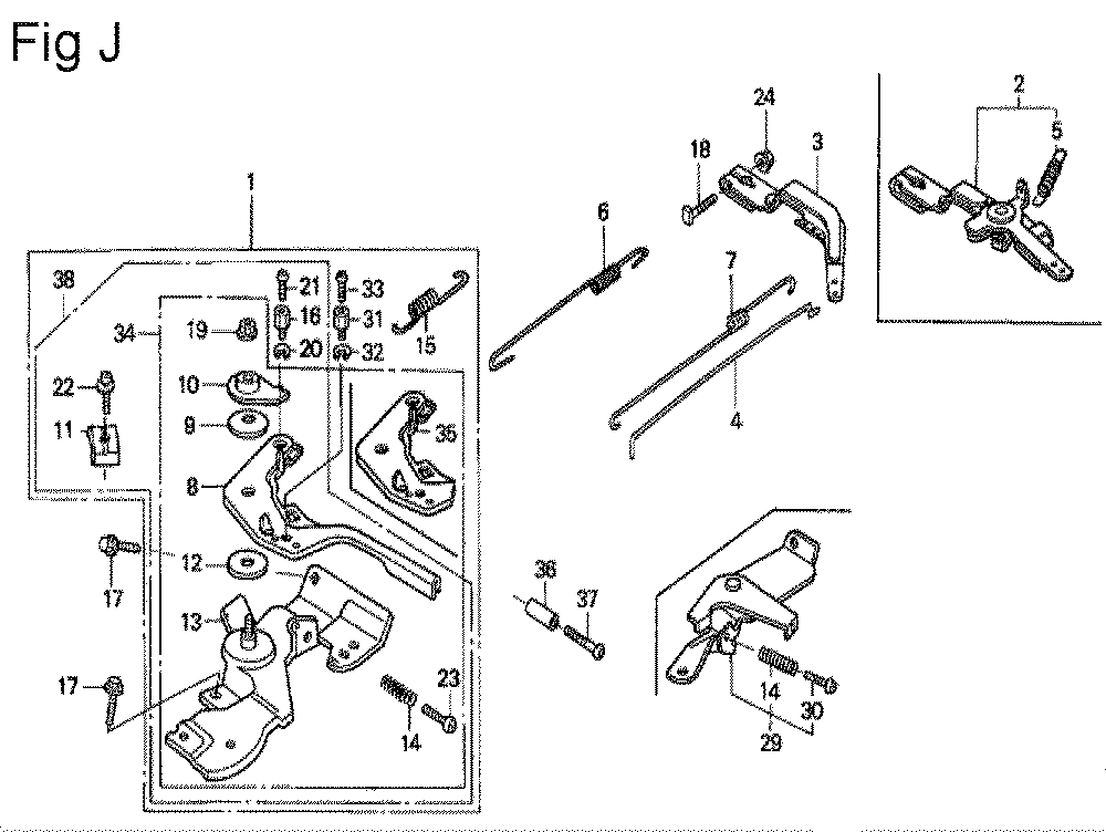 GX200-(TXU1-Seri-10-1899999)-Honda-PB-10Break Down