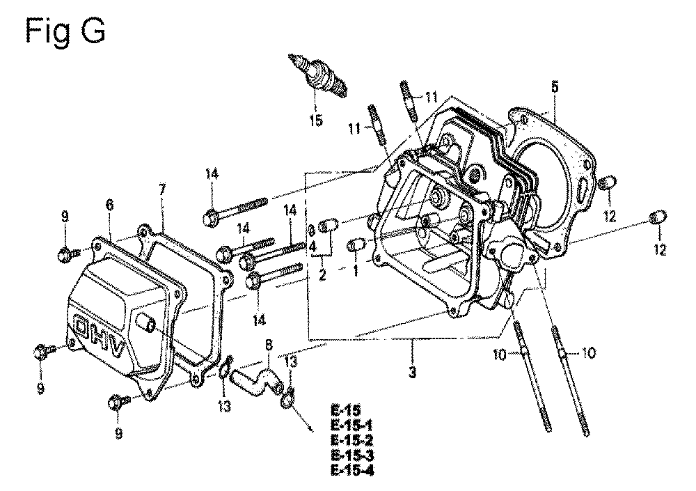 GX200-(VES1-Seri-10-1899999)-Honda-PB-7Break Down
