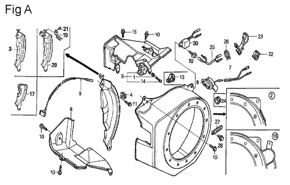 GX200-(VS17-Seri-10-1899999)-Honda-PB-1Break Down