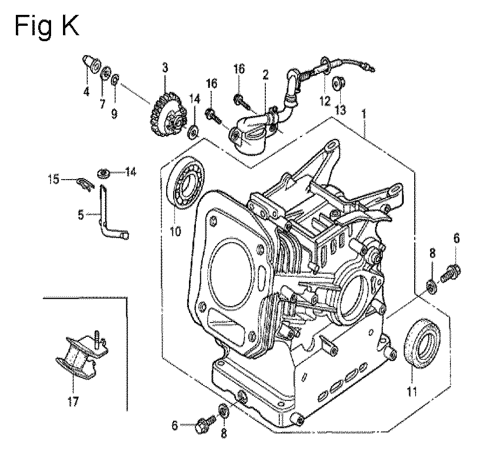 GX200-(VS17-Seri-10-1899999)-Honda-PB-11Break Down