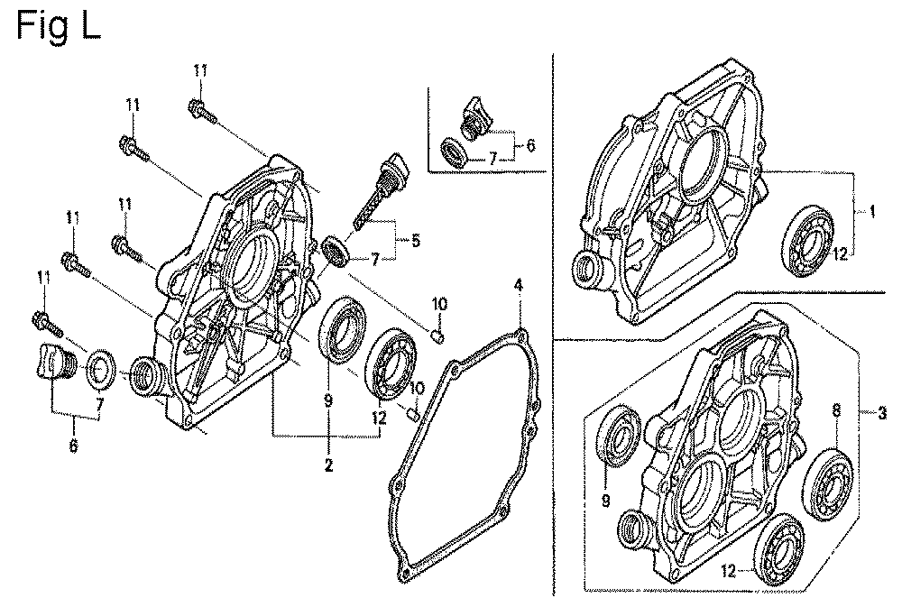 GX200-(VSD-Seri-10-1899999)-Honda-PB-12Break Down