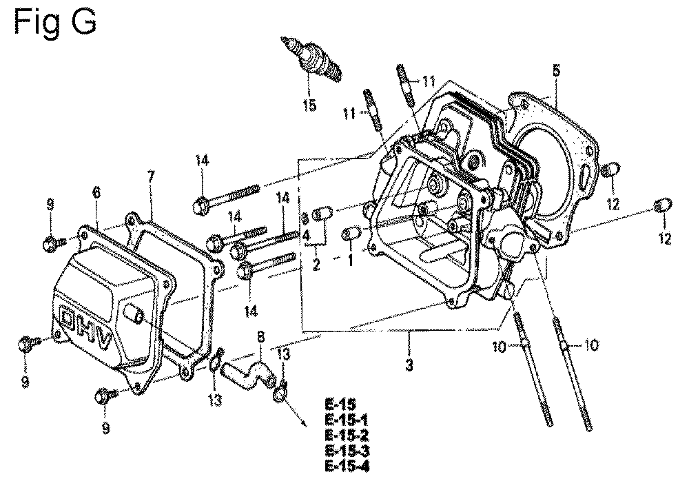 GX200-(VSD-Seri-10-1899999)-Honda-PB-7Break Down