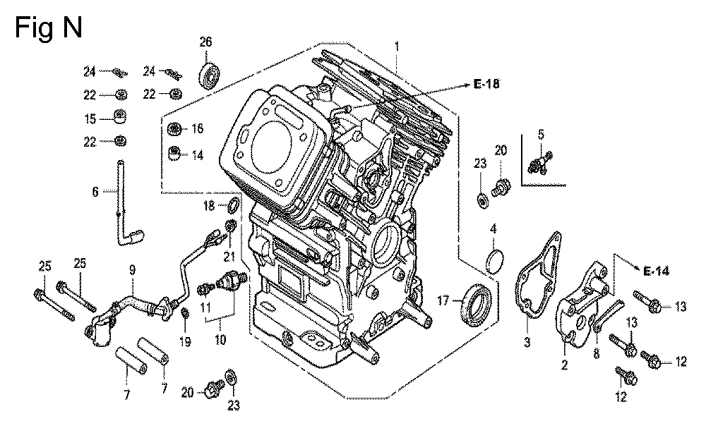 GX670R-TTDW-Honda-PB-14Break Down