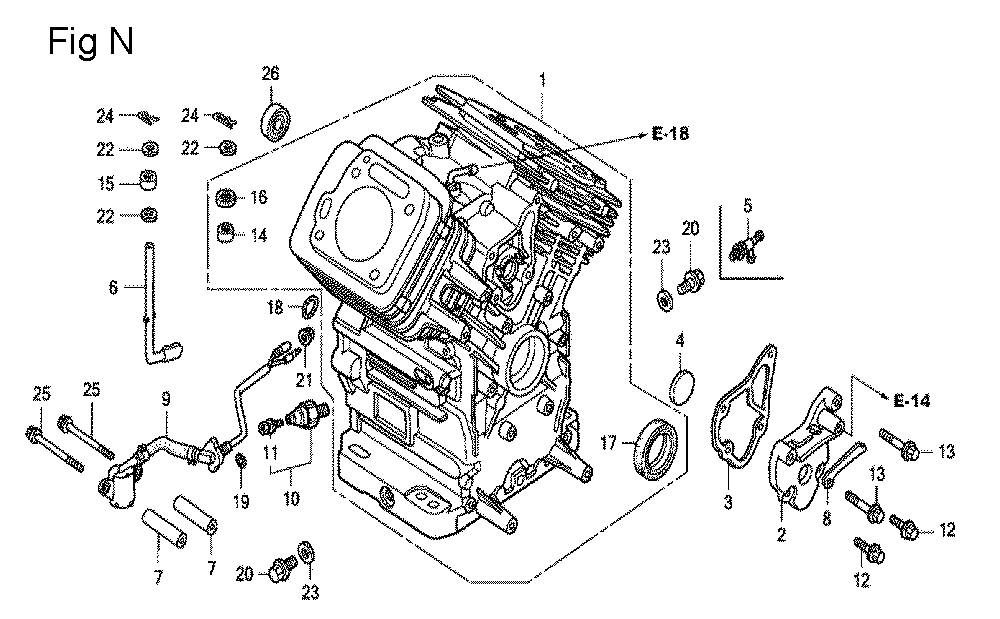 GX670U-TBXF9-Honda-PB-14Break Down