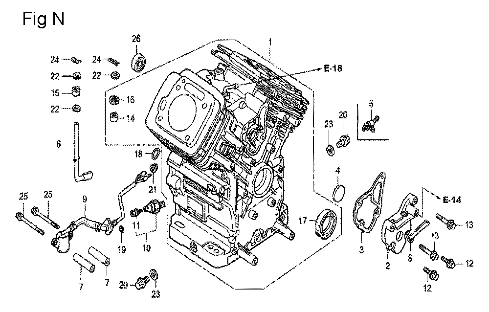 GX670U-TTXF8-Honda-PB-14Break Down