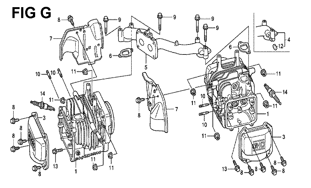 GXV520U-TQRA4-Honda-PB-7Break Down