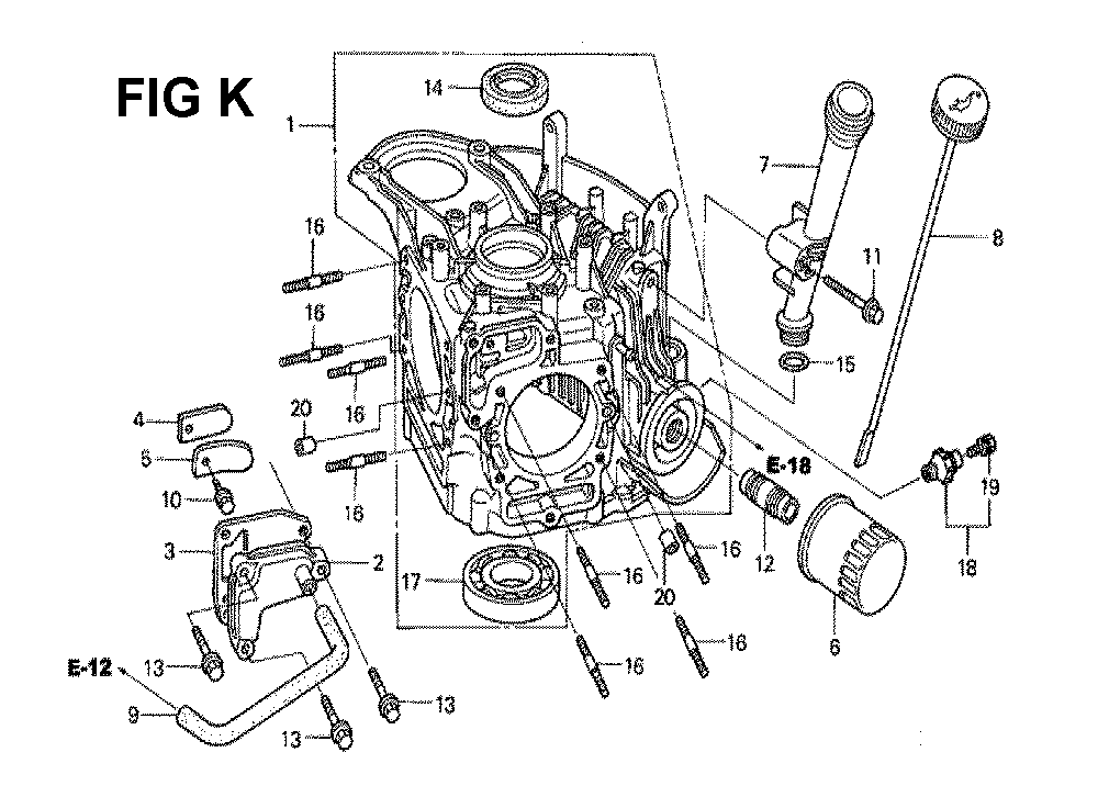 GXV530-TEXA1-Honda-PB-11Break Down
