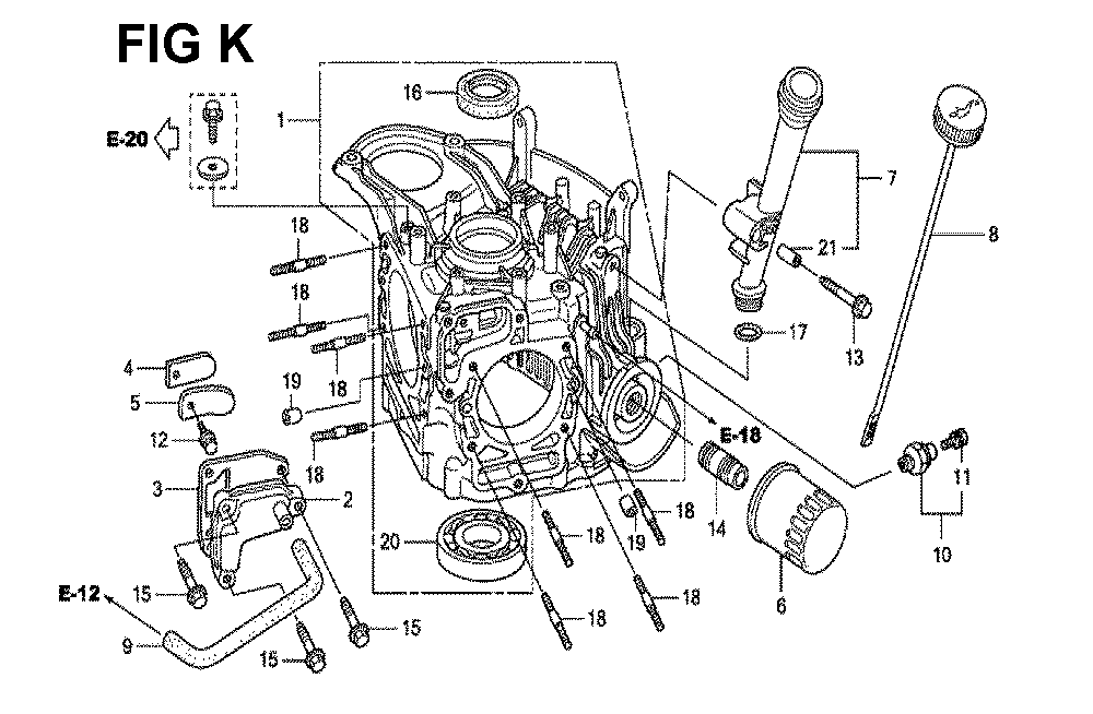 GXV530U-TEXA1-Honda-PB-11Break Down