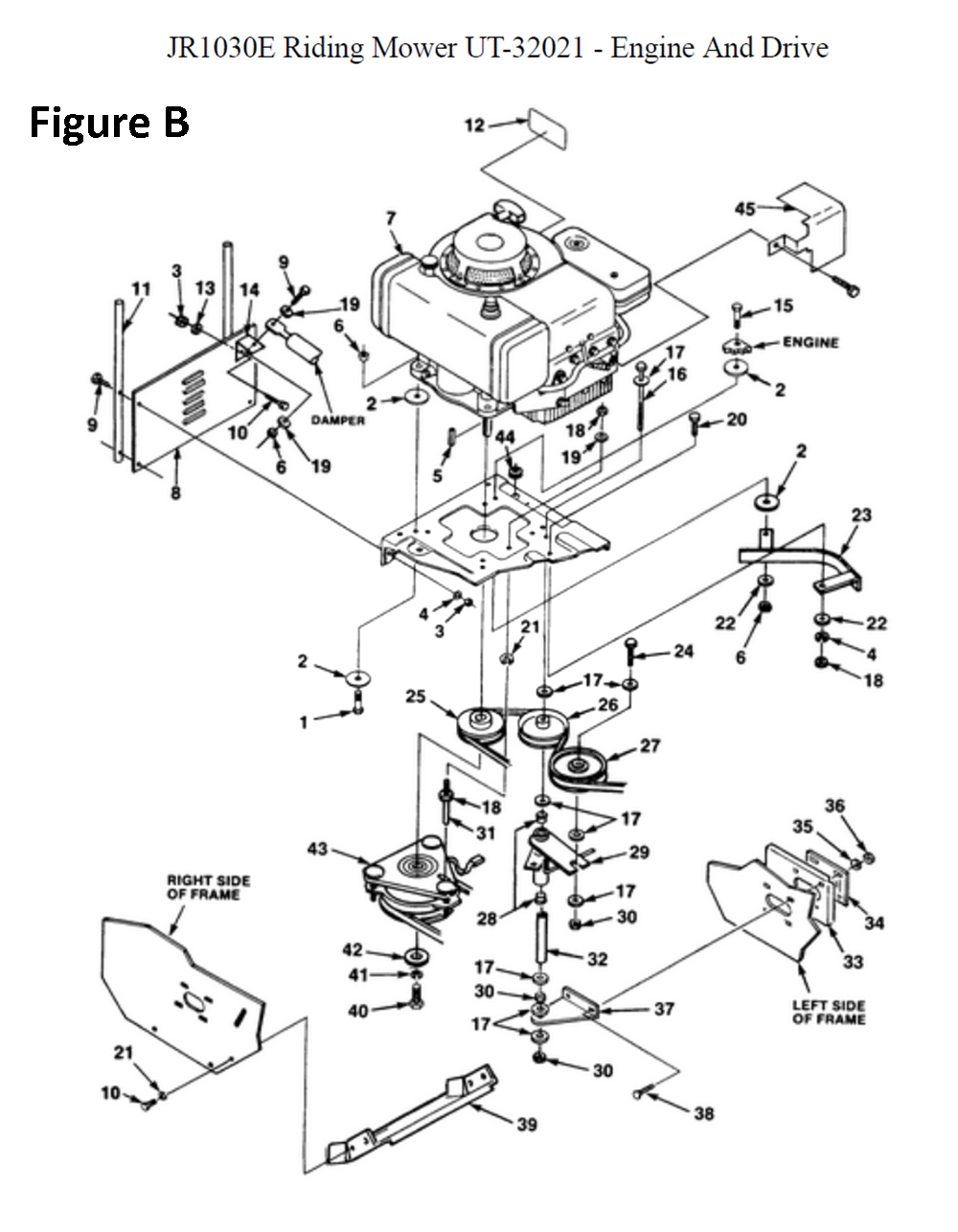 JR1030E-(UT-32021)-homelite-PB-2Break Down