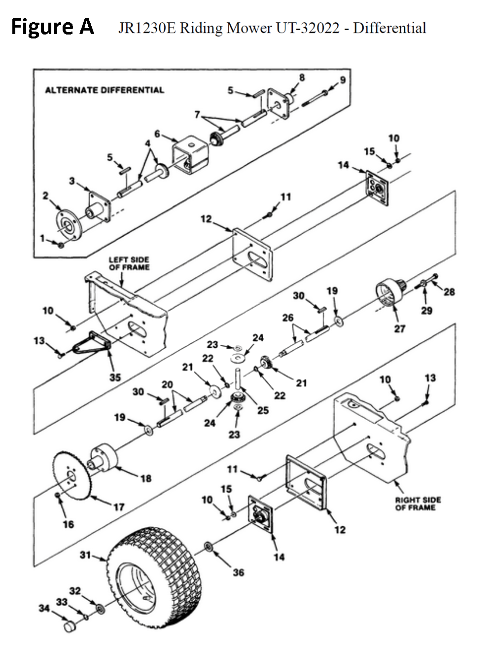 JR1230E-(UT-32022)-homelite-PB-1Break Down