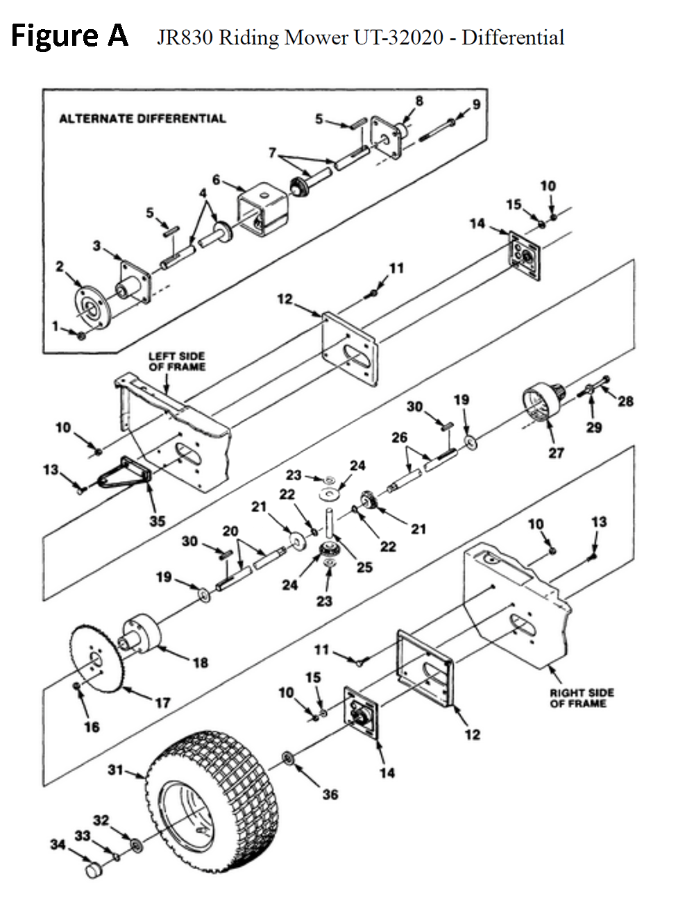 JR830-(UT-32020)-homelite-PB-1Break Down
