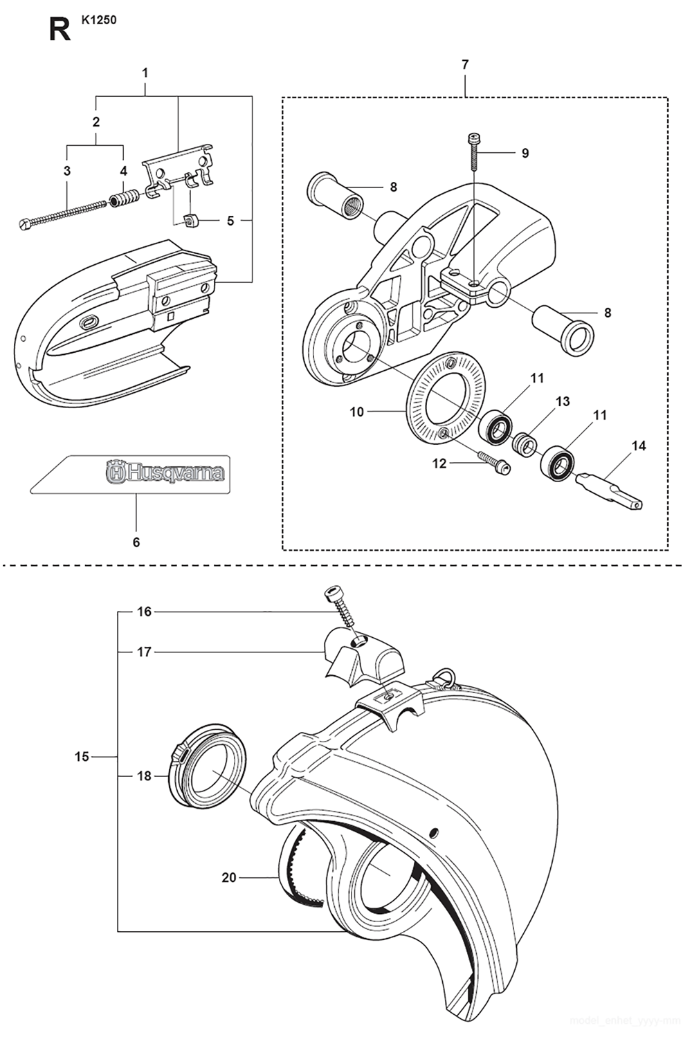 K1250-(2007-01)-husqvarna-PB-15Break Down