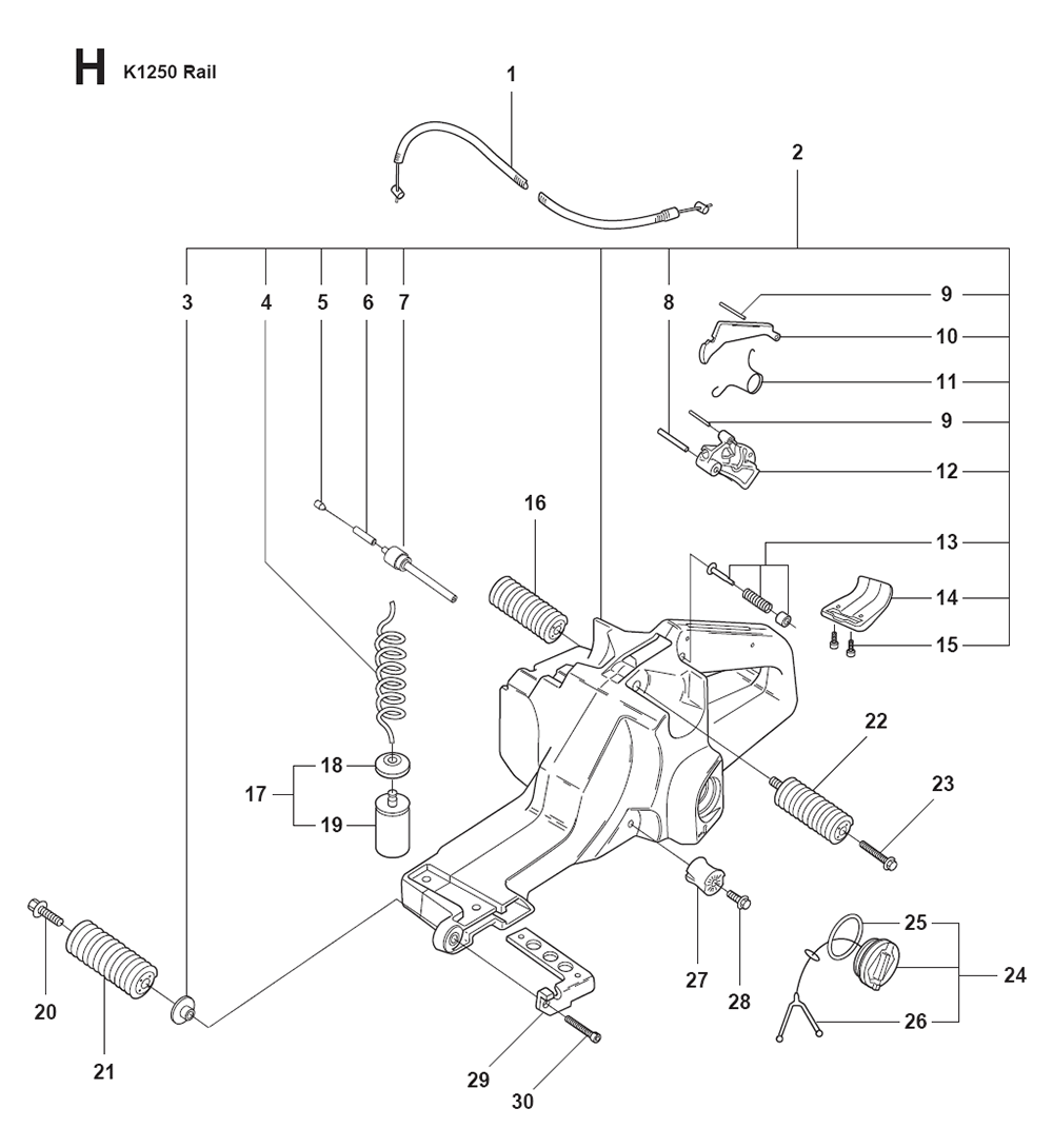 K1250-Rail-(2008-01)-husqvarna-PB-7Break Down