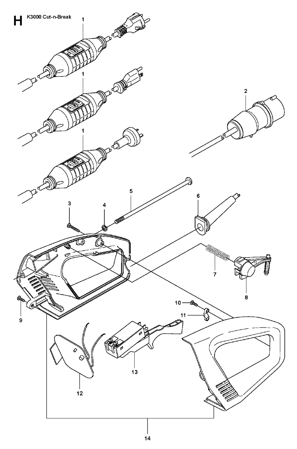 K3000-Cut-n-Break-(2009-05)-husqvarna-PB-7Break Down