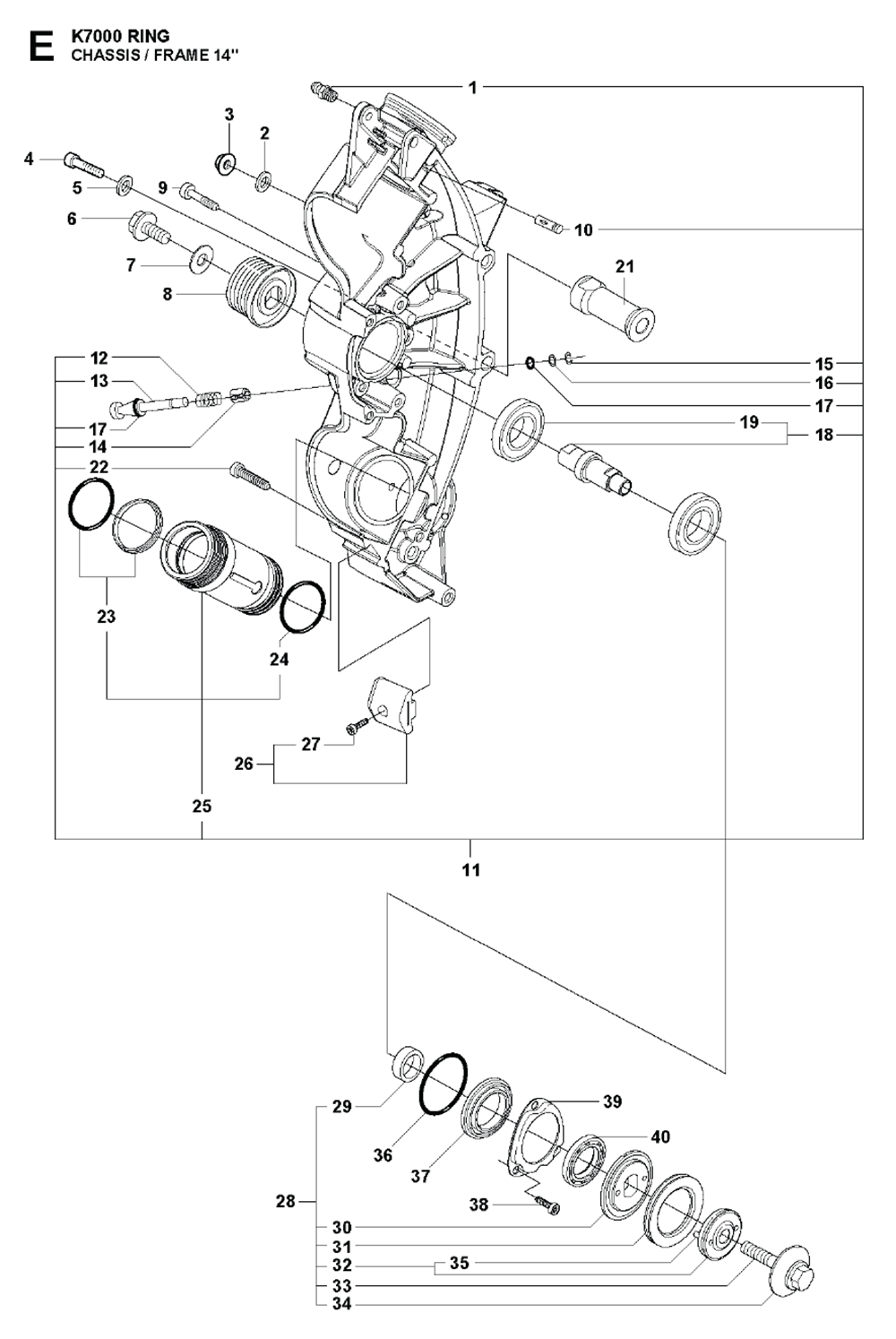 K7000-Ring-husqvarna-PB-4Break Down