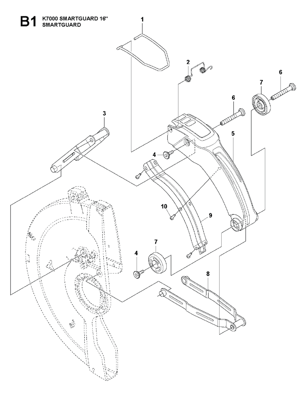 K7000-SmartGuard-husqvarna-PB-1Break Down