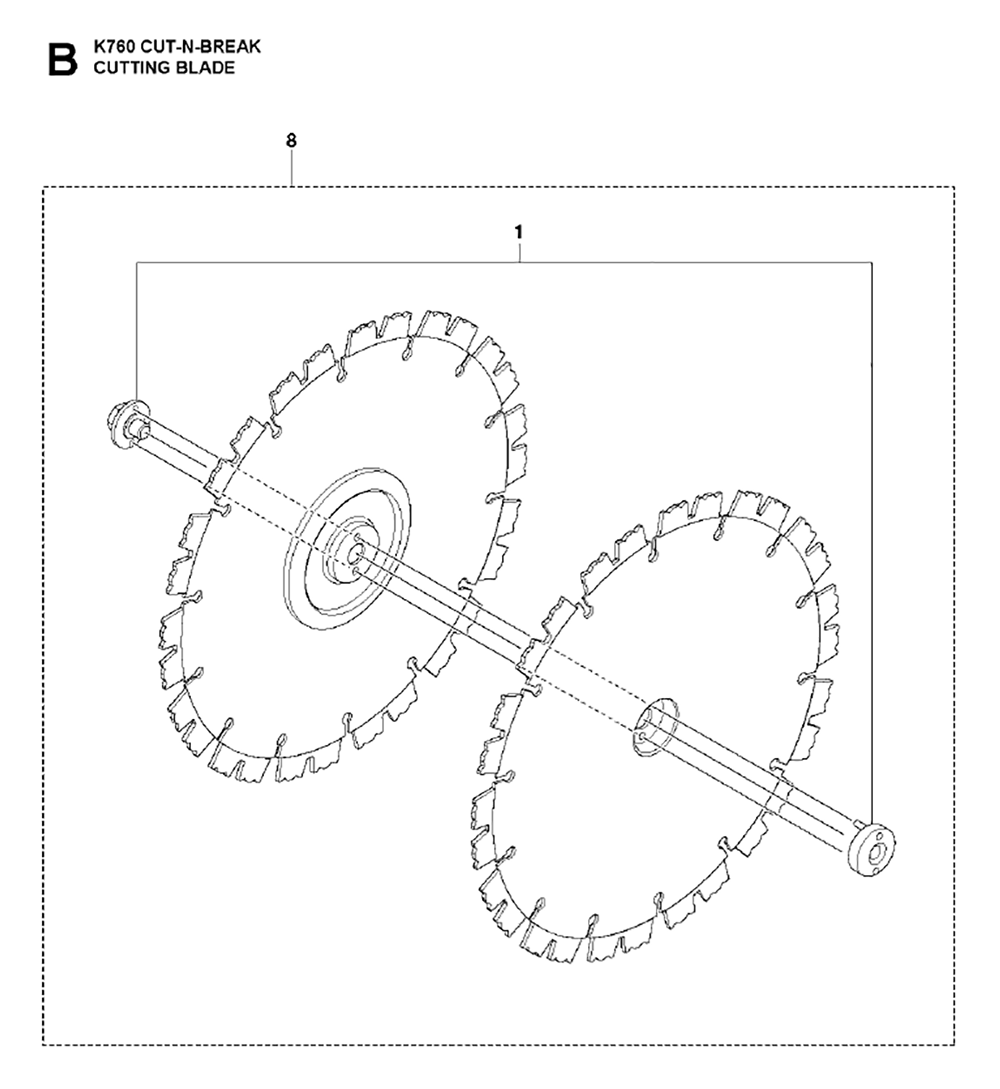 K760-Cut-N-Break-(2009-11)-husqvarna-PB-1Break Down