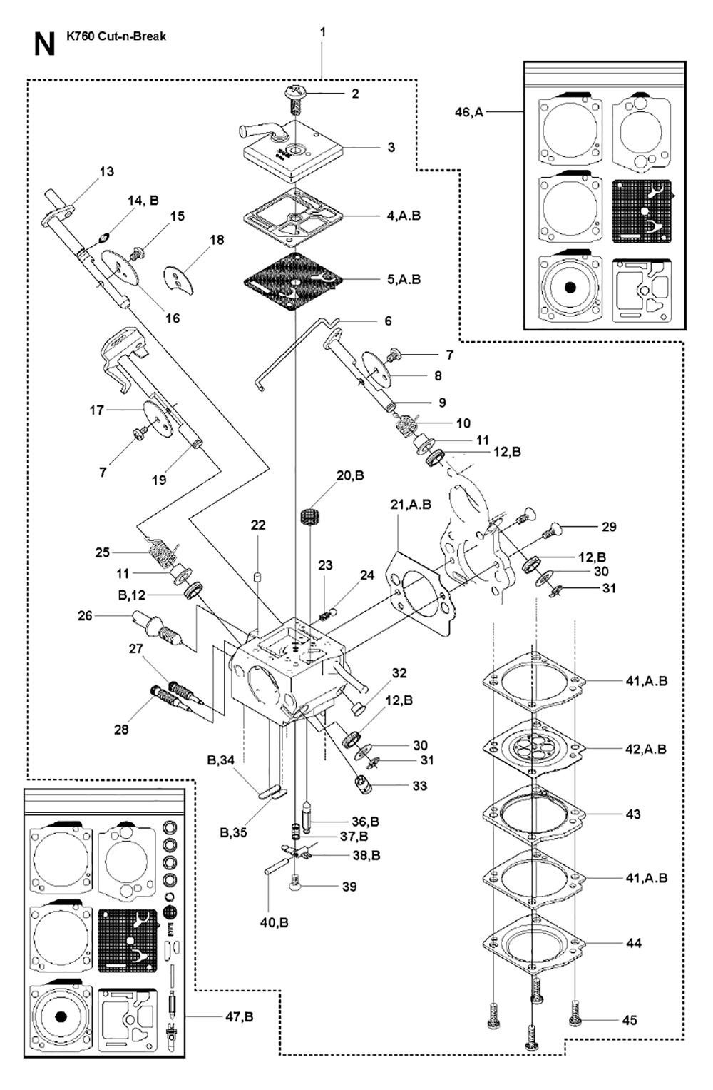 K760-Cut-N-Break-(2009-11)-husqvarna-PB-11Break Down