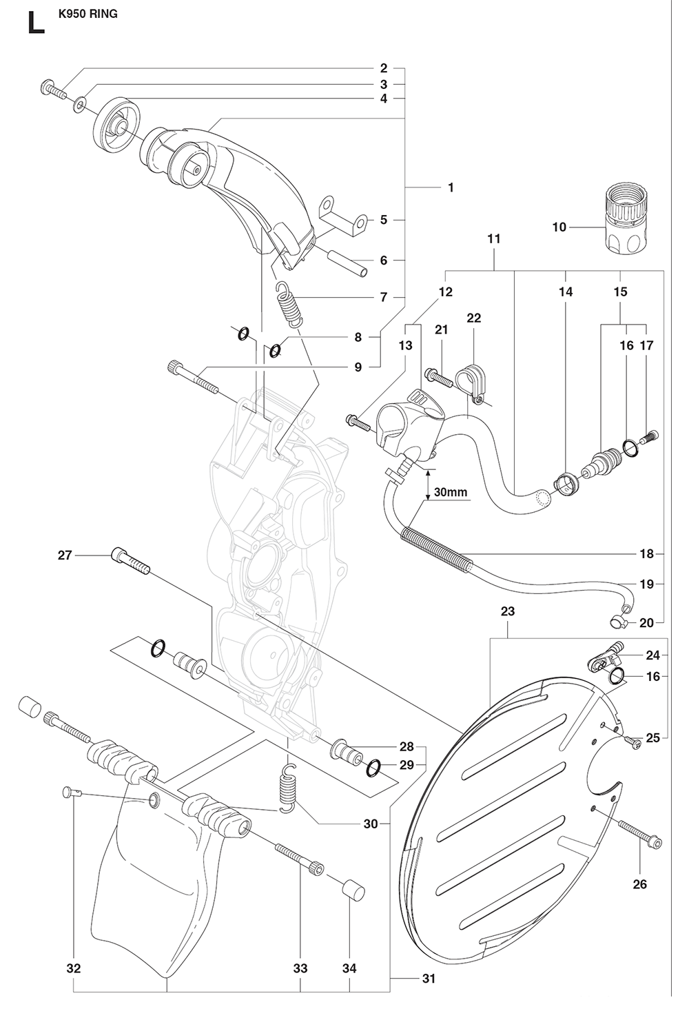 K950-RING-(2007-10)-husqvarna-PB-10Break Down