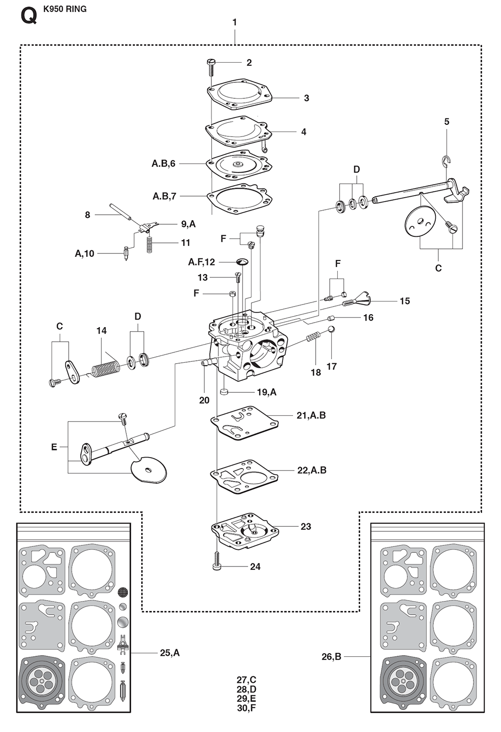 K950-RING-(2007-10)-husqvarna-PB-14Break Down