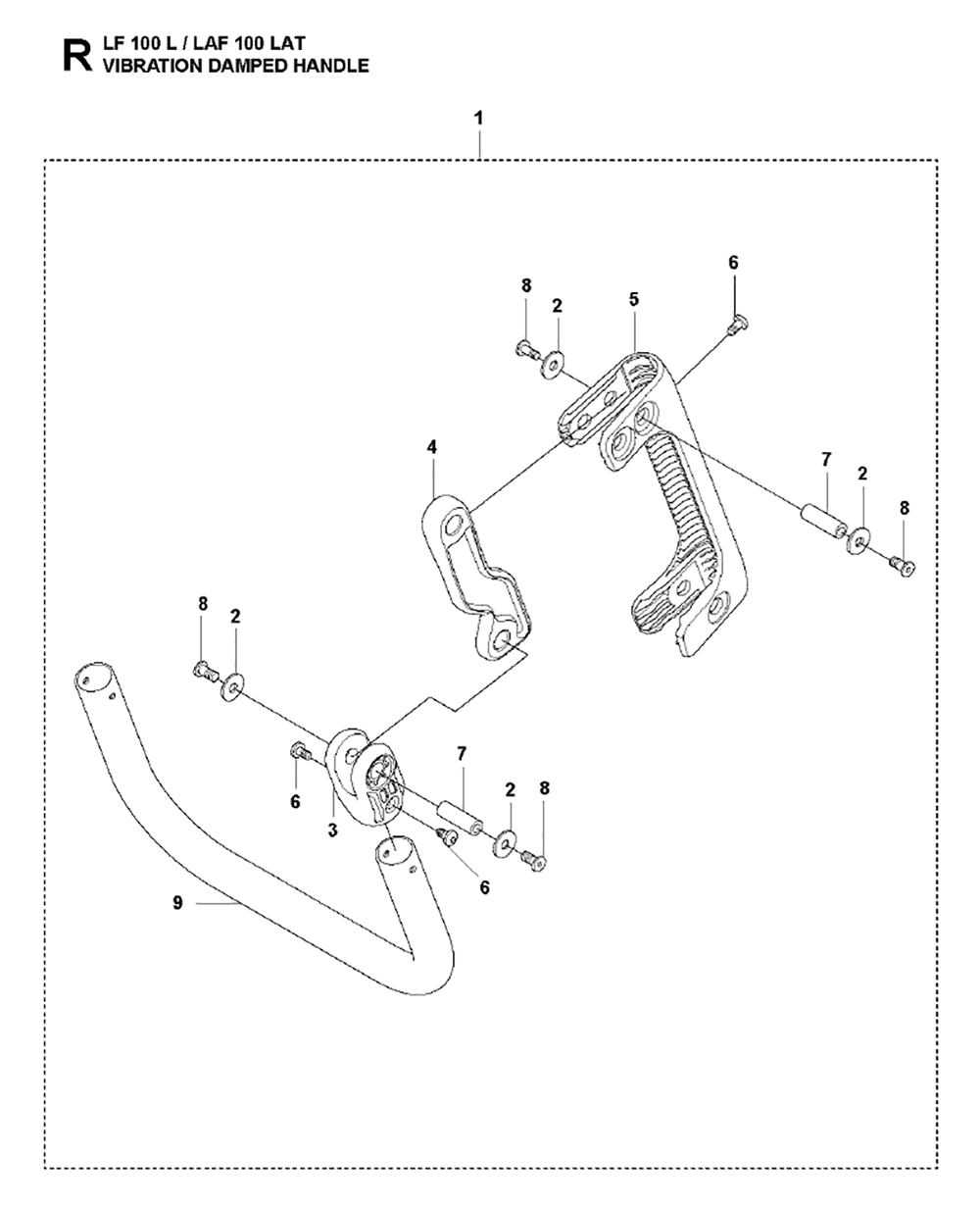 LF100-LAT-(967855101)-husqvarna-PB-15Break Down