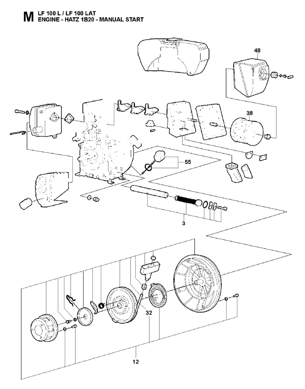 LF100-LAT-(967855103)-husqvarna-PB-11Break Down