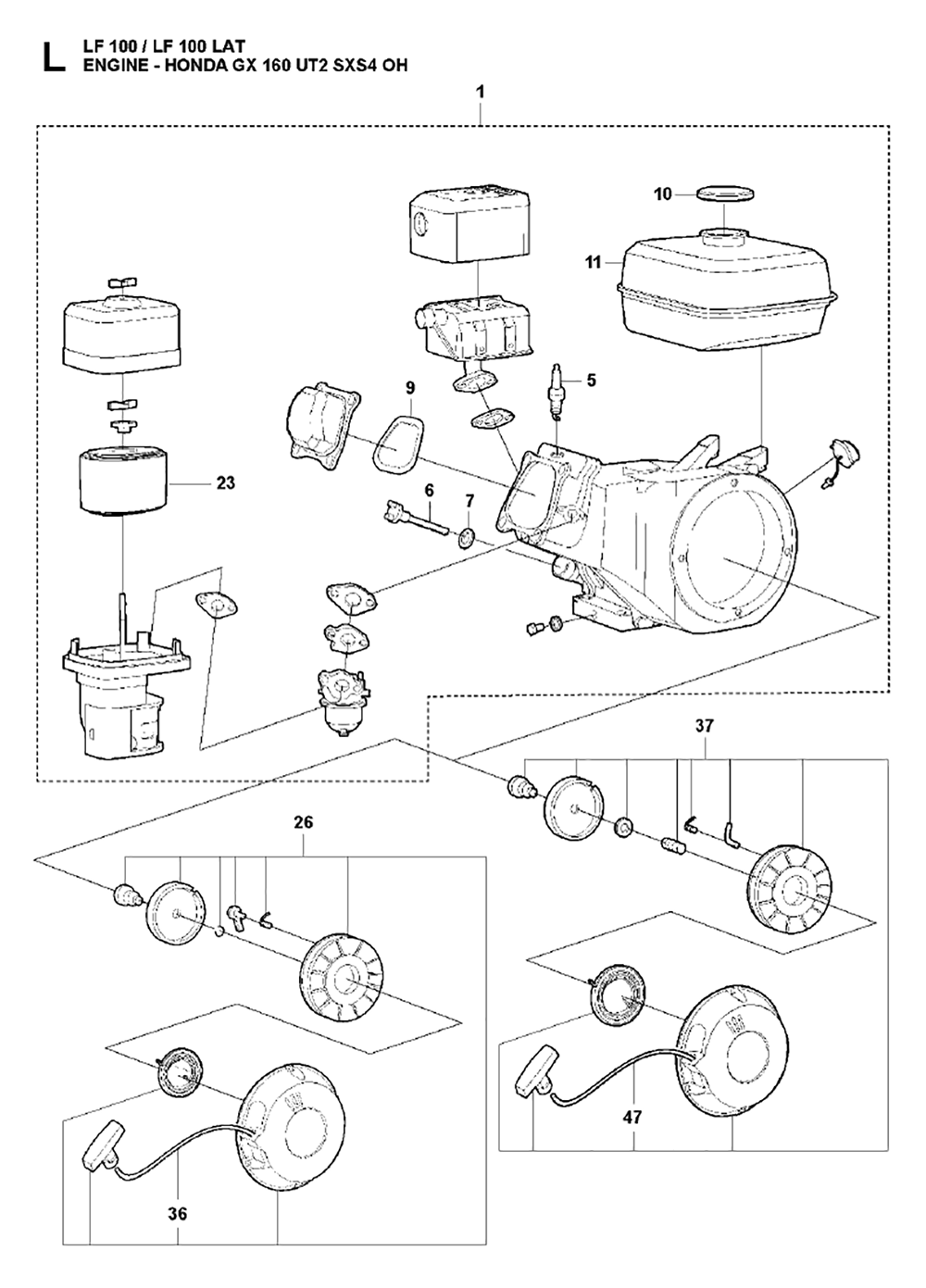 LF100L-(967855101)-husqvarna-PB-10Break Down