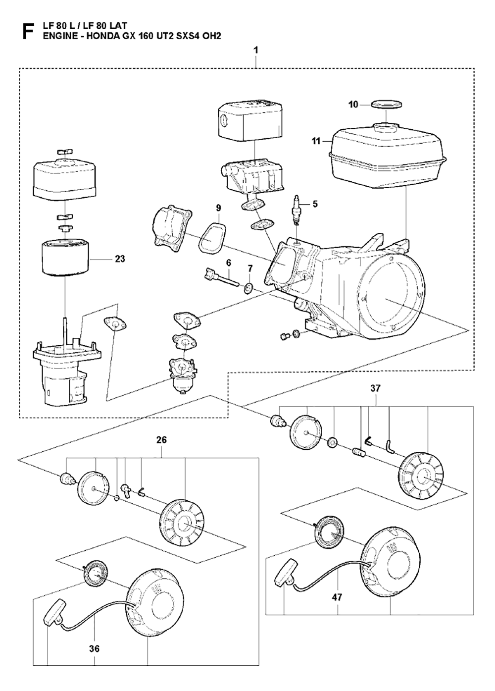 LF80-LAT-(967855002)-husqvarna-PB-5Break Down