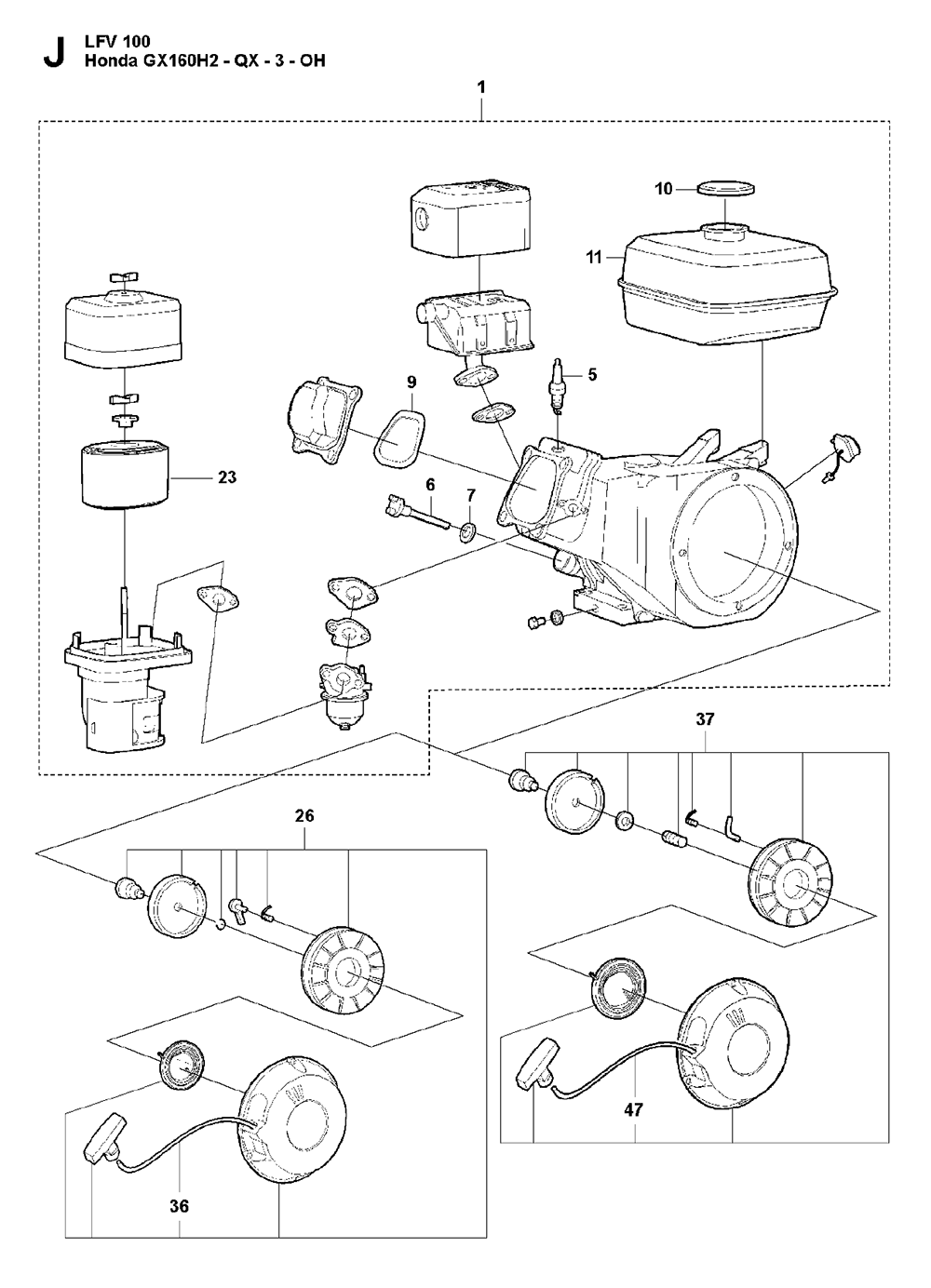 LFV100L-(2020-03)-husqvarna-PB-5Break Down