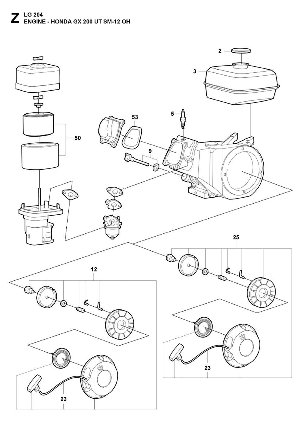 LG204-(967855201)-husqvarna-PB-23Break Down