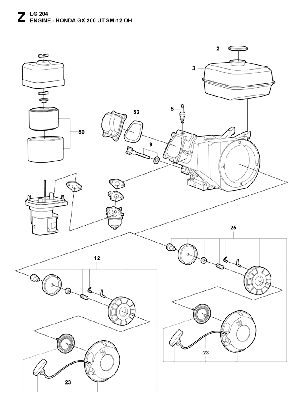 LG204-(967855202)-husqvarna-PB-23Break Down