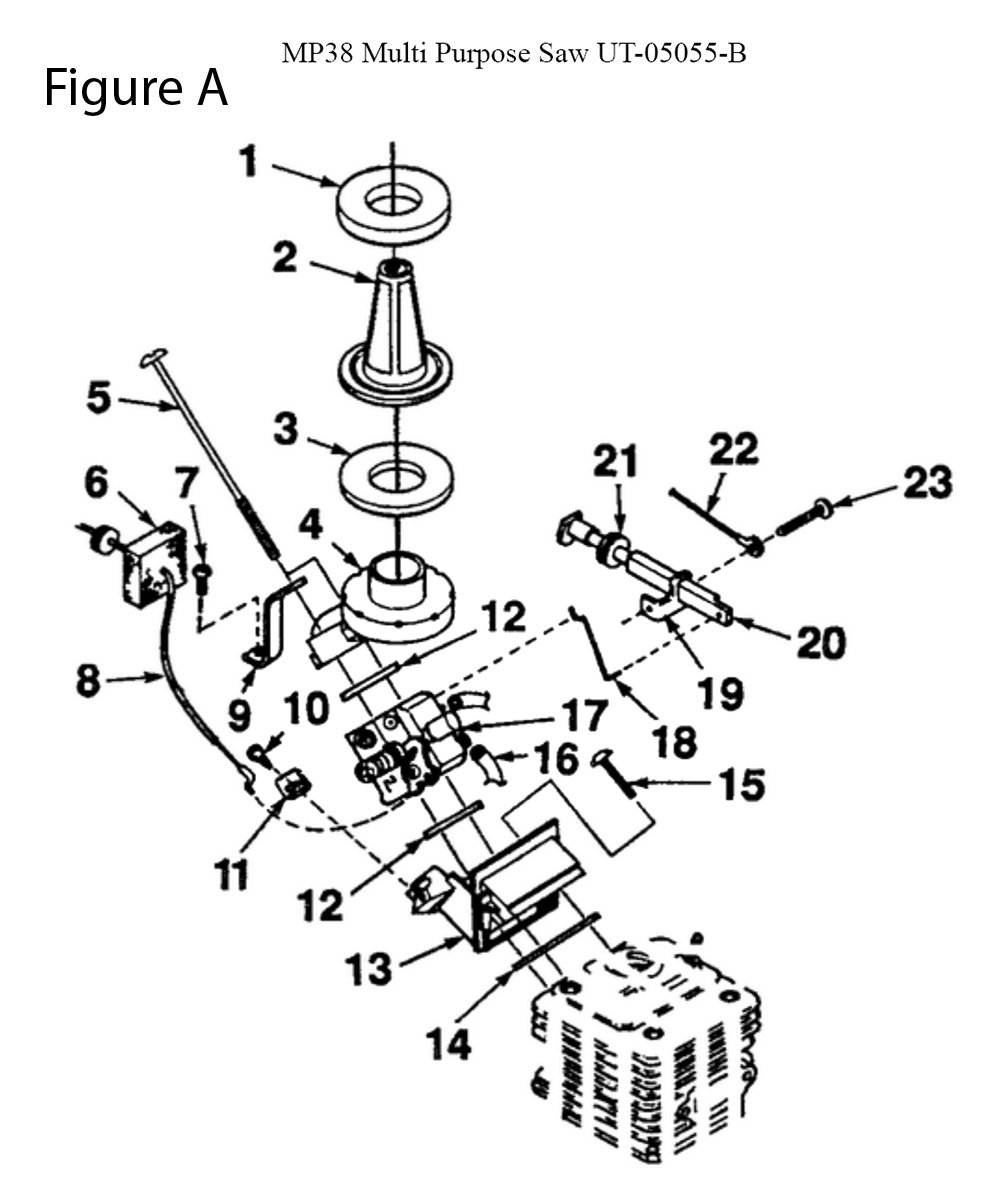 MP38-(UT-05055-B)-homelite-PB-1Break Down