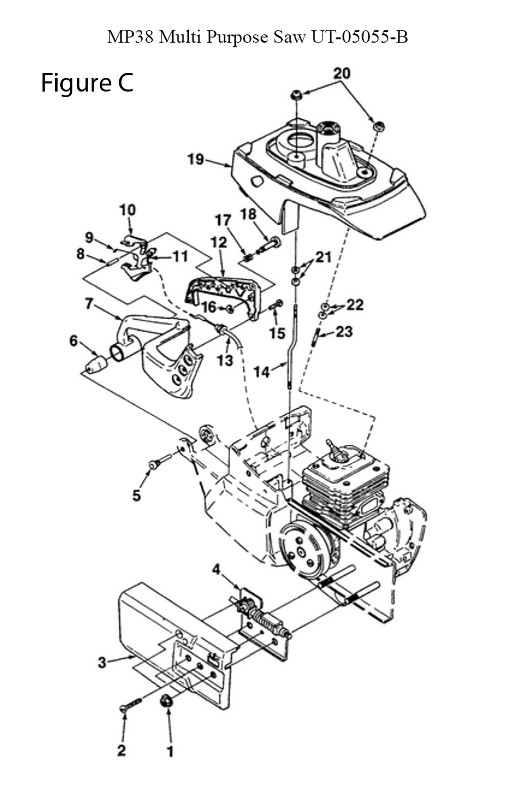 MP38-(UT-05055-B)-homelite-PB-3Break Down
