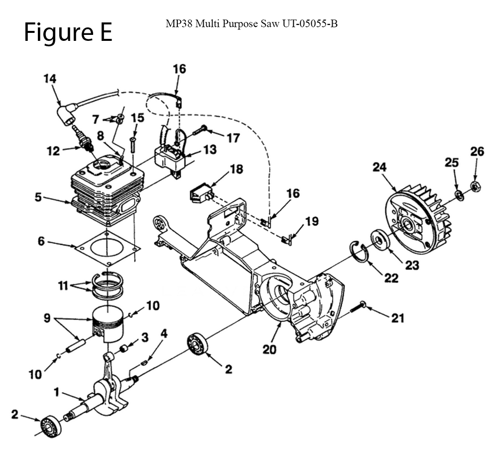 MP38-(UT-05055-B)-homelite-PB-5Break Down