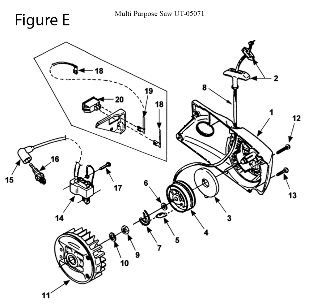 MP38-(UT-05071)-homelite-PB-5Break Down