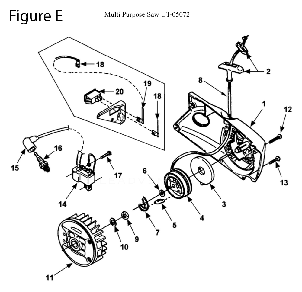 MP38-(UT-05072)-homelite-PB-5Break Down