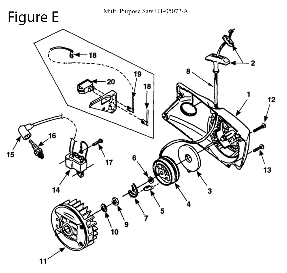 MP38-(UT-05072-A)-homelite-PB-5Break Down