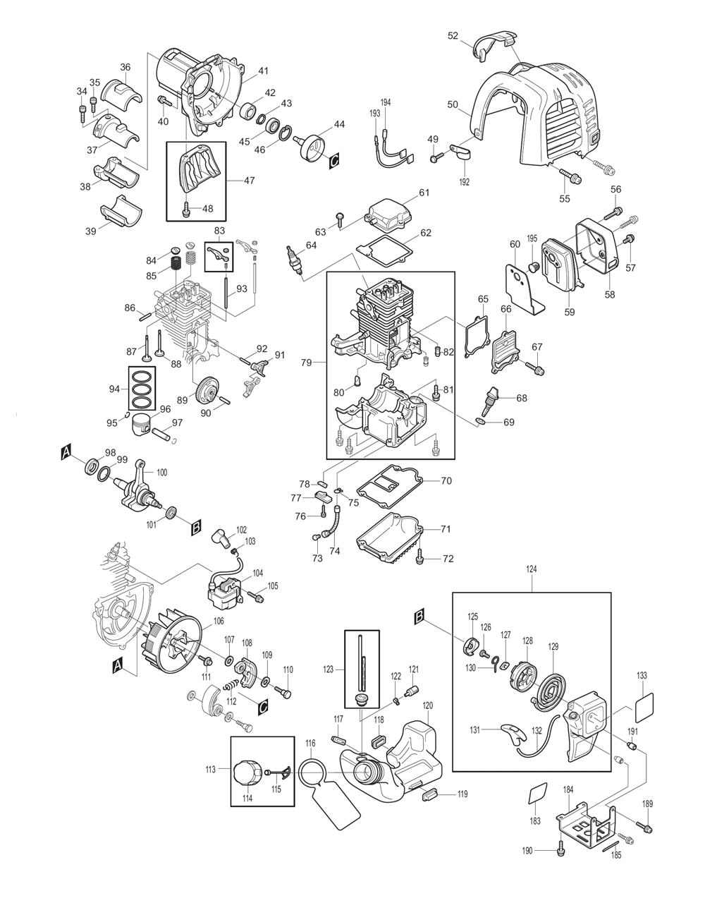 MS-245.4-C-Dolmar-PB-3Break Down