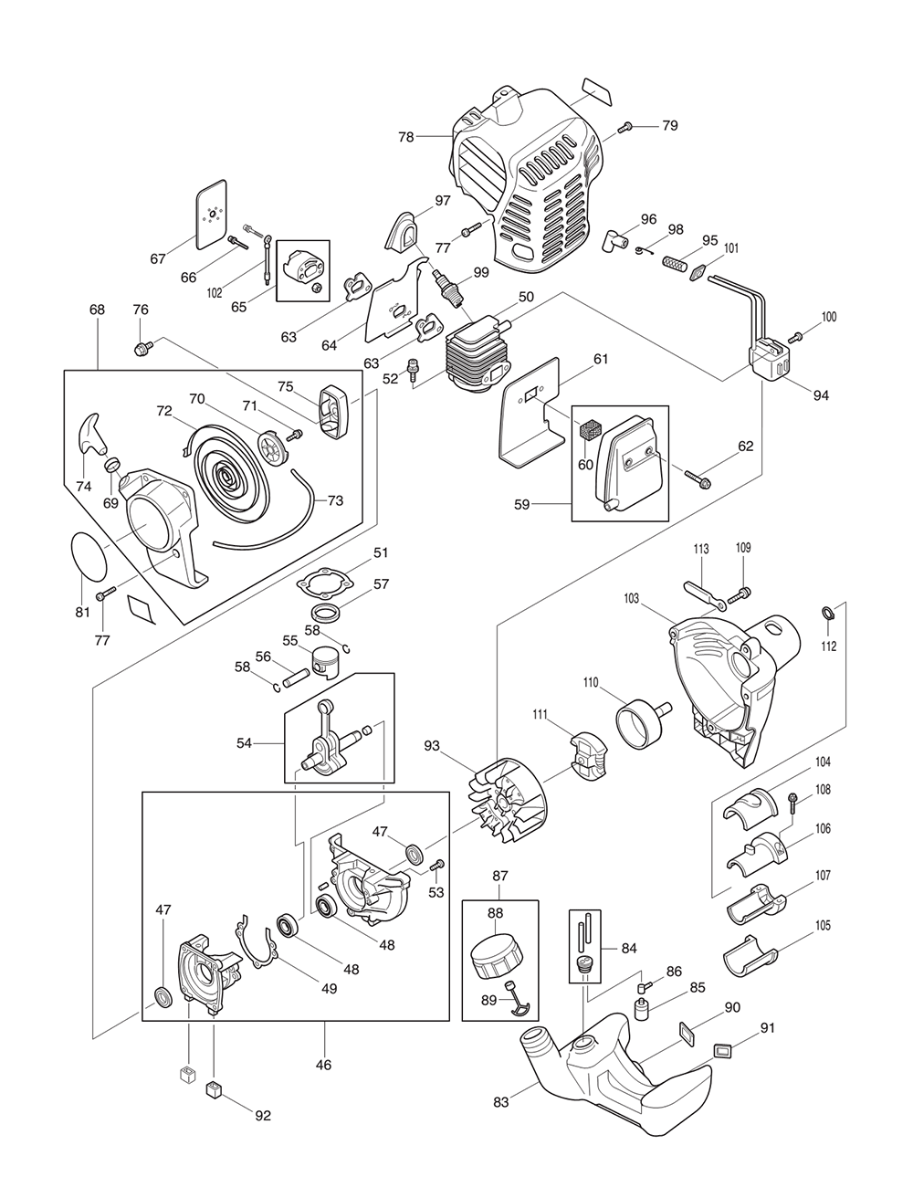 MS-253-Dolmar-PB-2Break Down