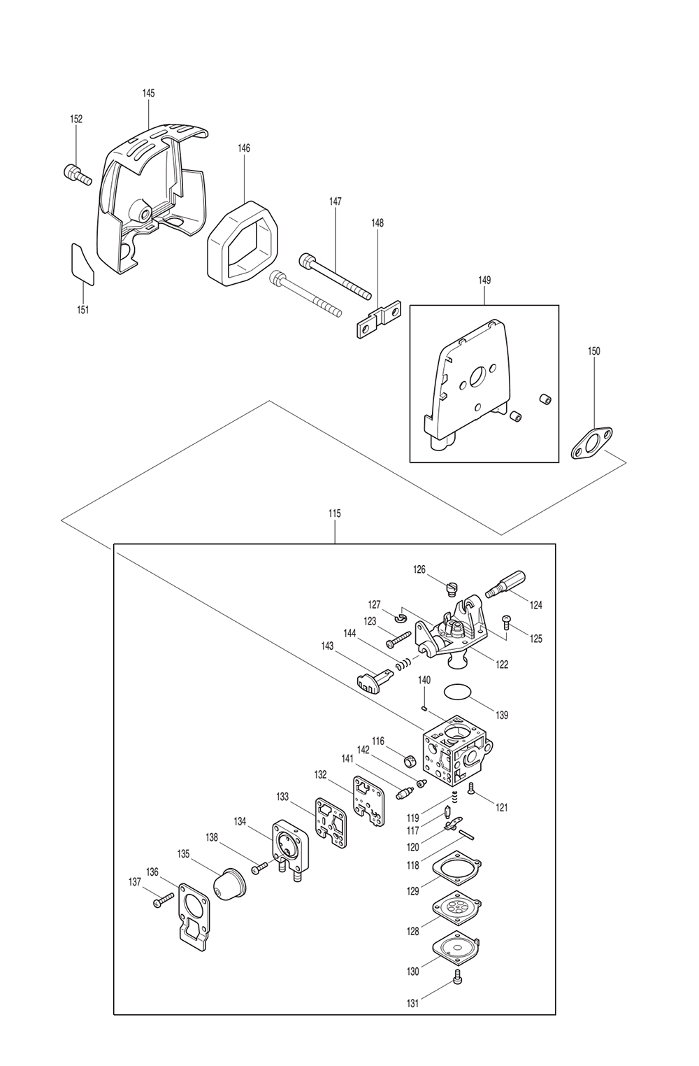 MS-253-Dolmar-PB-3Break Down