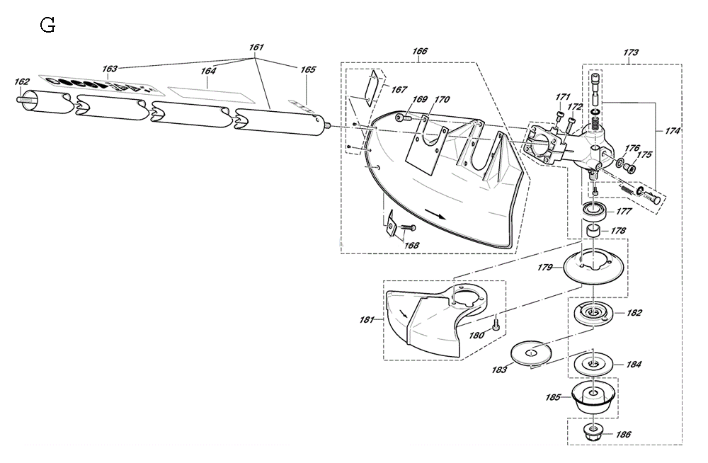 MS-4510-Dolmar-PB-6Break Down