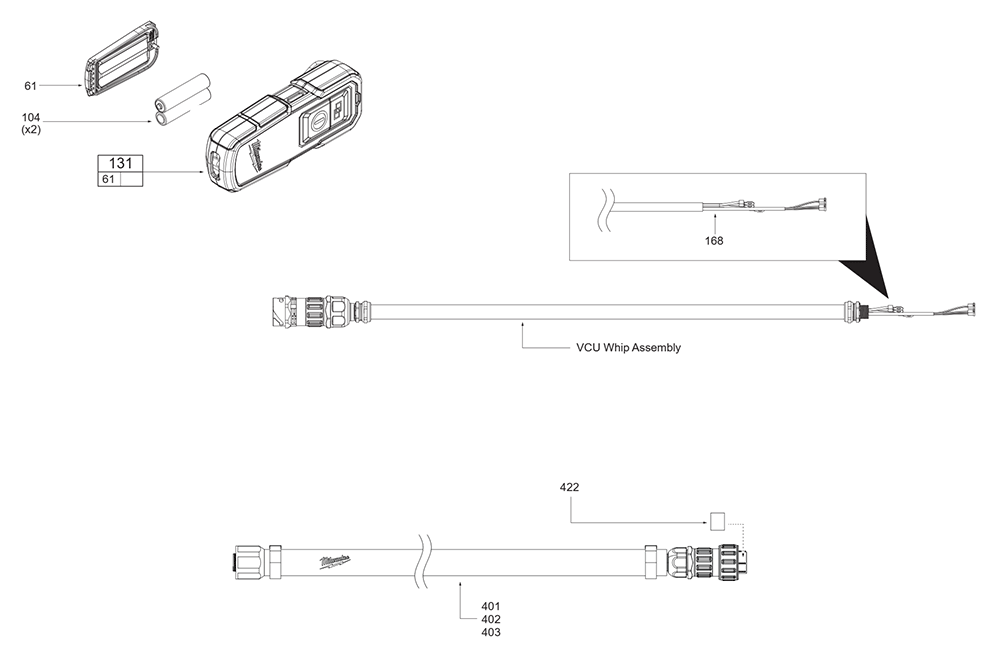 MXF372-2XCB-(P48A)-milwaukee-PB-2Break Down