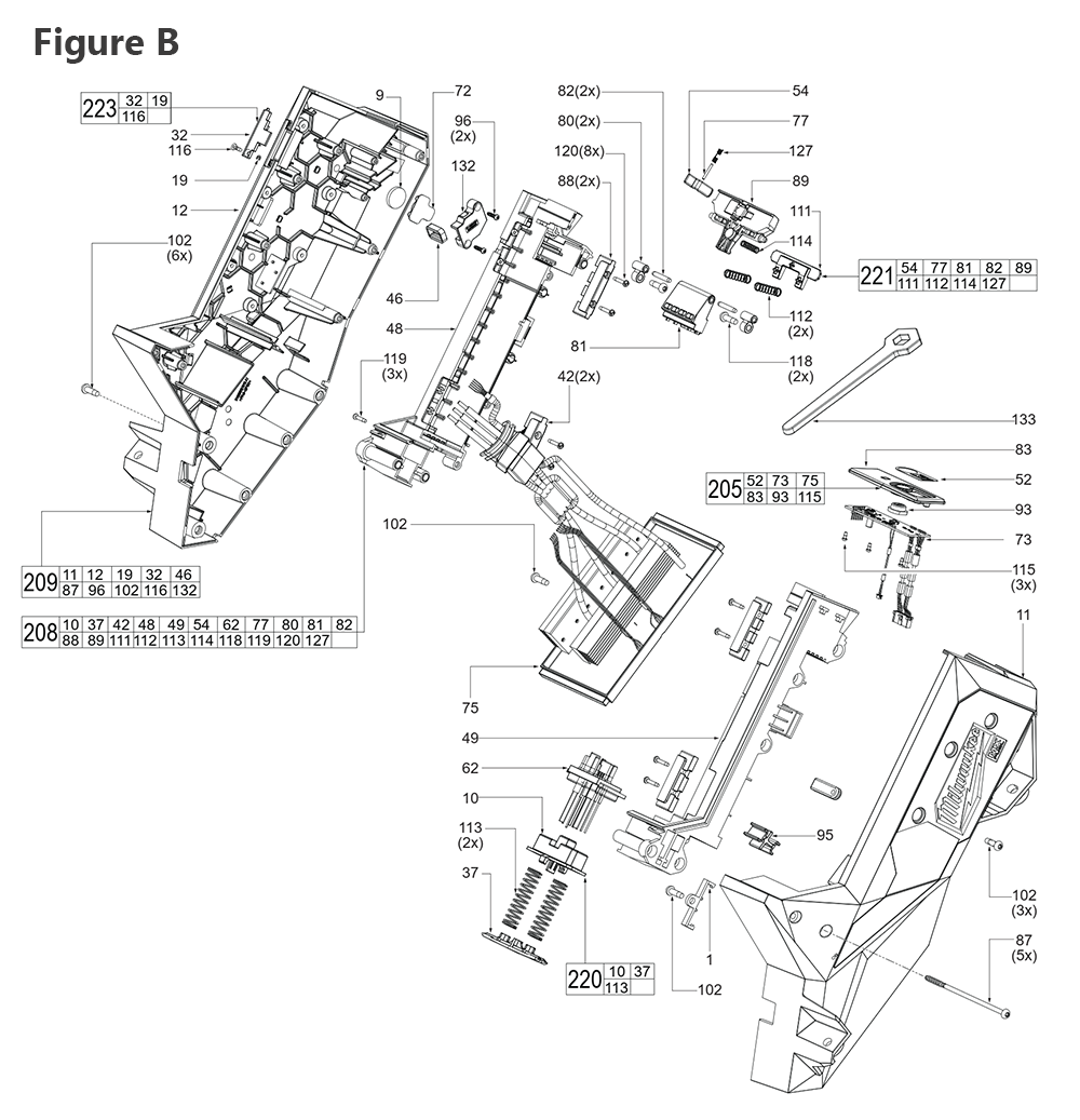 MXF381-2CP-(M06A)-milwaukee-PB-2Break Down