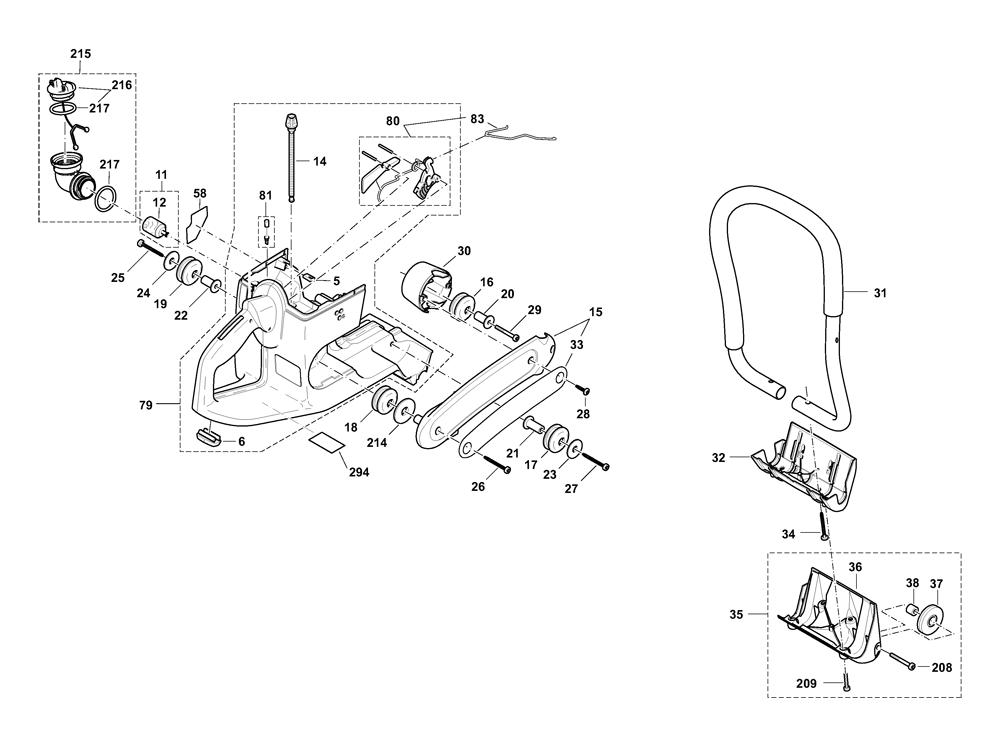 PC-7412-Dolmar-PB-7Break Down