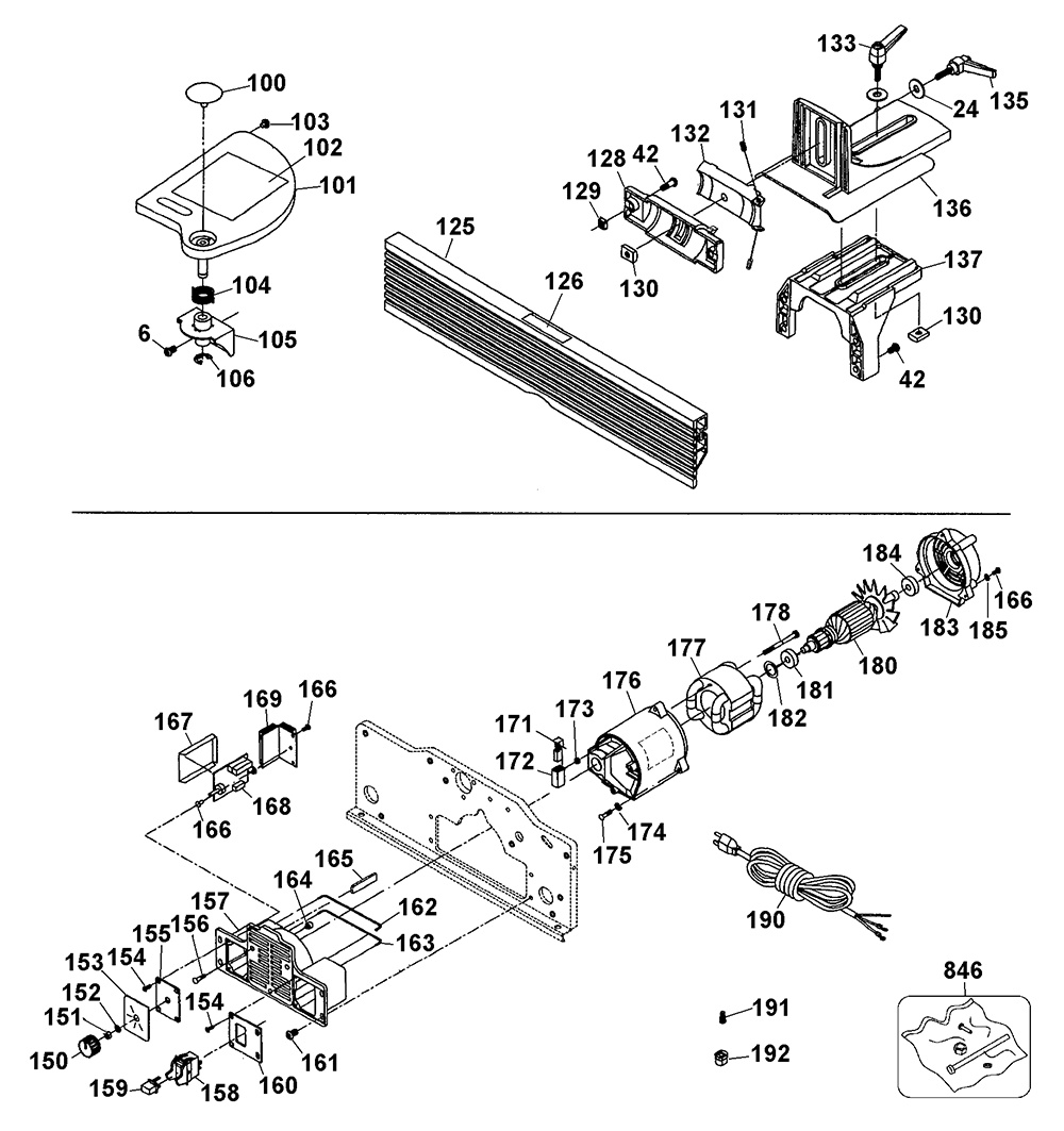 PC160JT-CA-T1-portercable-PB-1Break Down