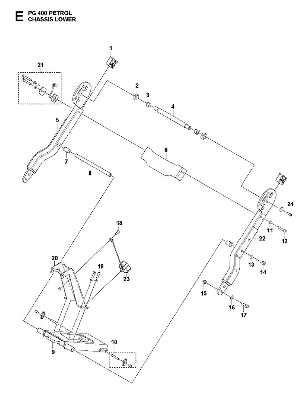 PG400-PETROL-(2020-04)-husqvarna-PB-4Break Down