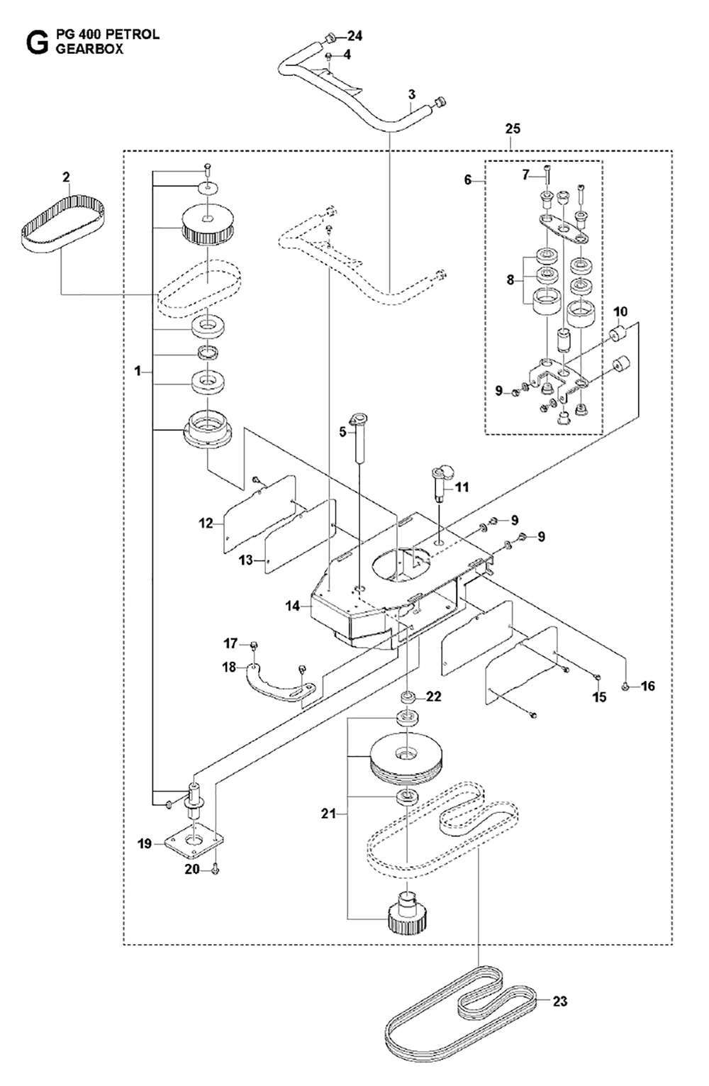 PG400-PETROL-(2020-04)-husqvarna-PB-6Break Down