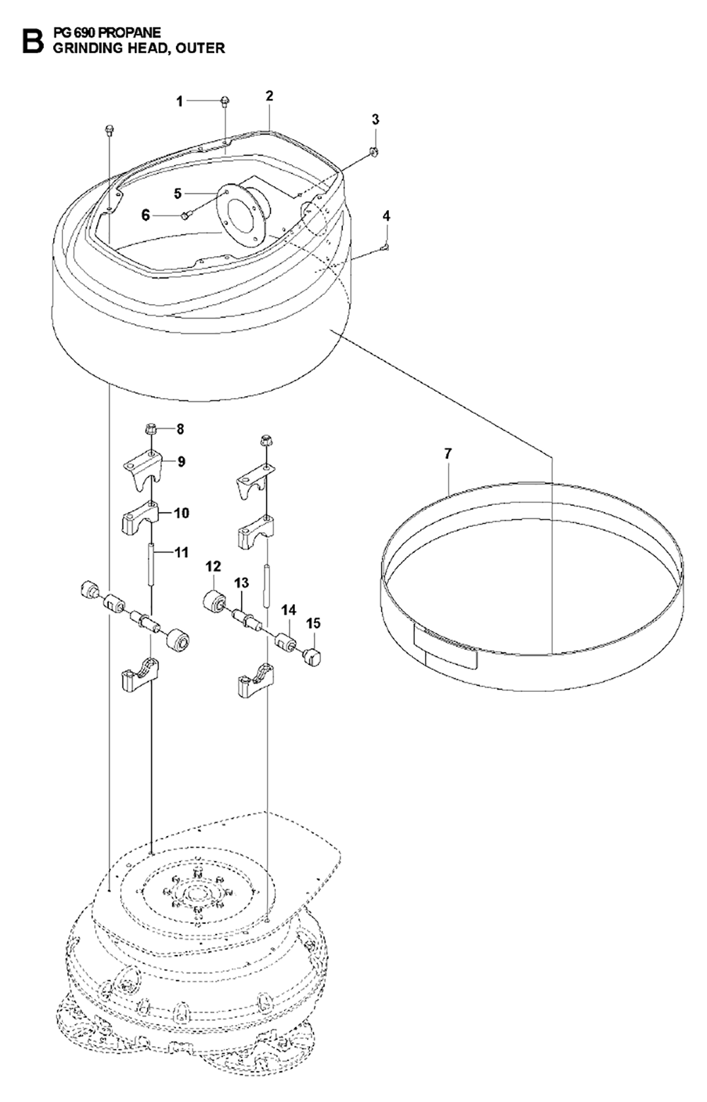 PG690-Propane-(2020-06)-husqvarna-PB-1Break Down